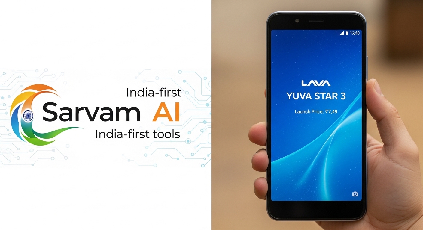 Sarvam AI Unveils New Branding for “India-First” AI Tools; Lava Yuva Star 3 Launches at ₹7,499